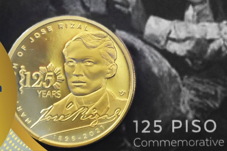 The 125-Piso commemorative coin. Screenshot/BSP