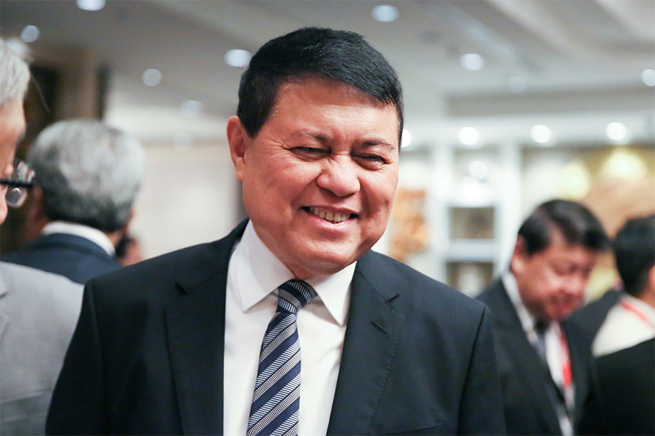 Manny Villar at the sidelines of the Makati Business Club Forum at the Makati, Shangri-La, March 07, 2019. Jonathan Cellona, ABS-CBN News/File