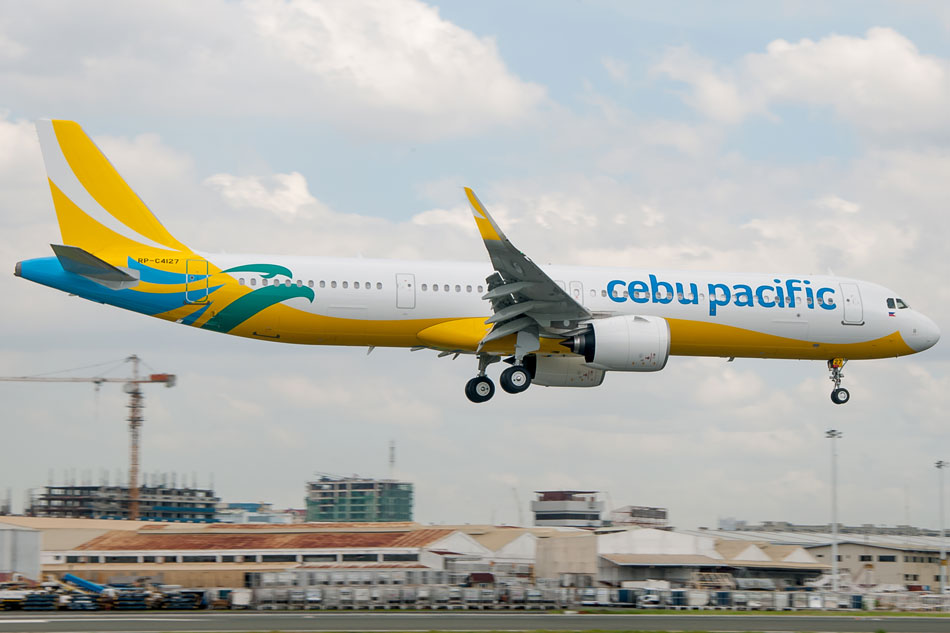 Cebu Pacific's new A321neo. Handout