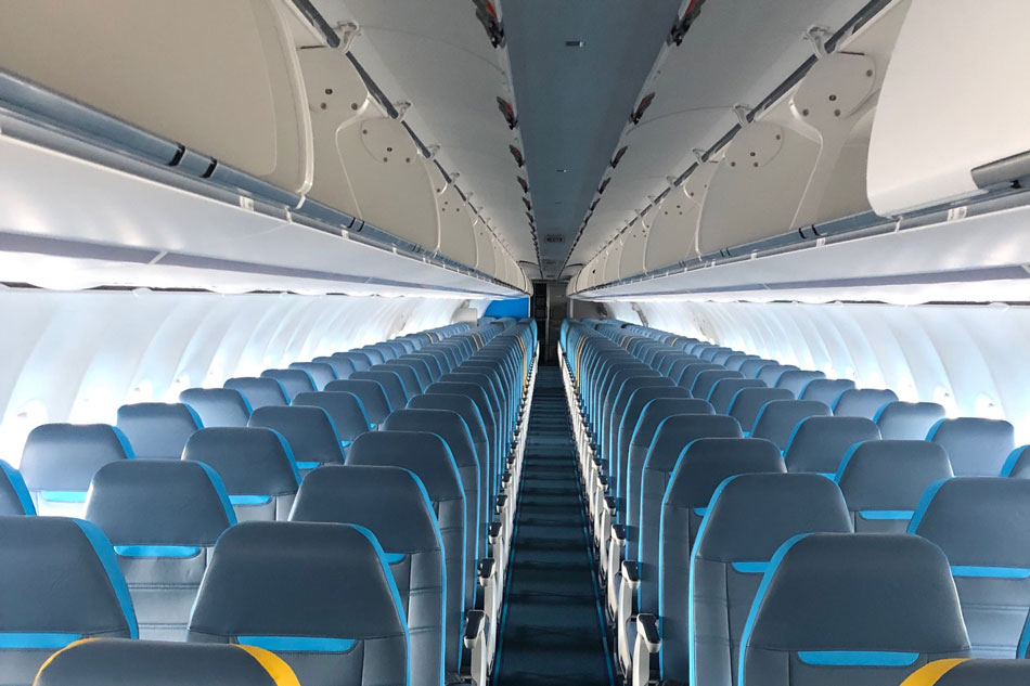 Inside the new A321neo. Photo: Cebu Pacific handout