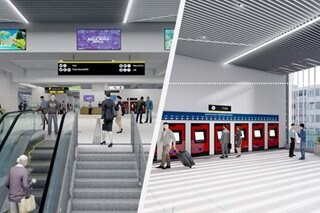 ADB shows renderings of South Commuter Railway stations