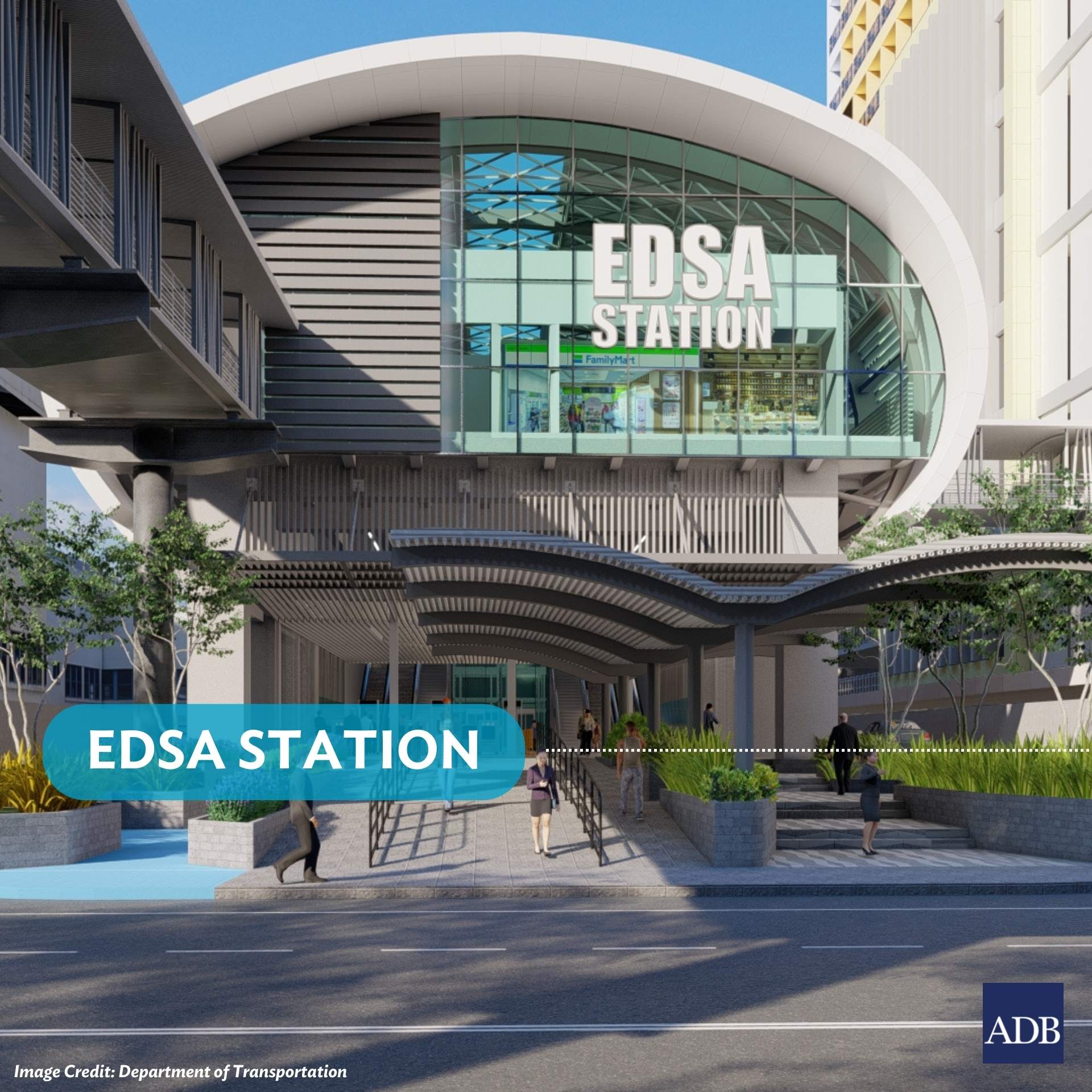ADB shows renderings of South Commuter Railway stations 1