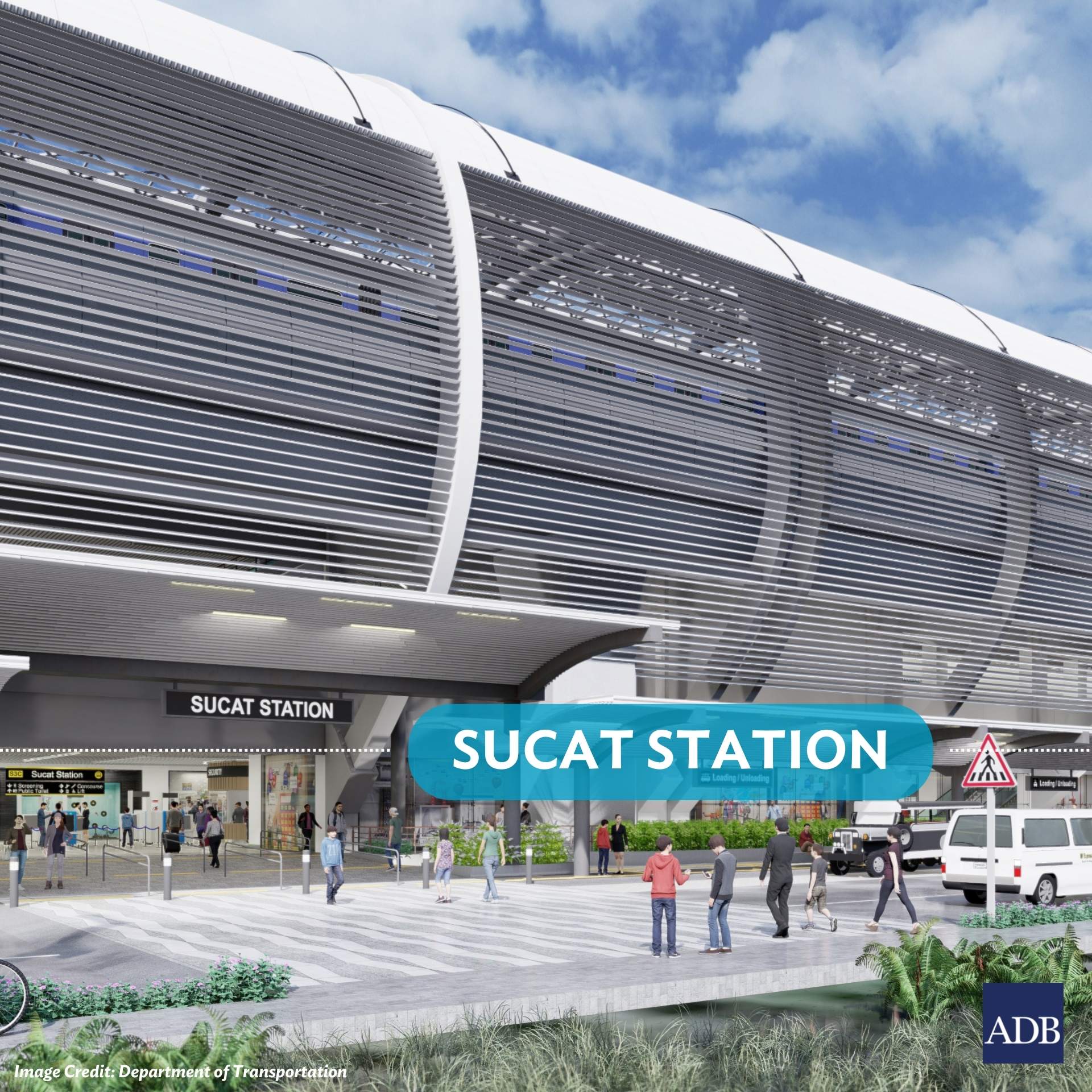 ADB shows renderings of South Commuter Railway stations 8