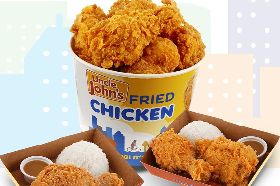 Uncle John's fried chicken available at Ministop. Screenshot, Ministop Philippines' Facebook Page