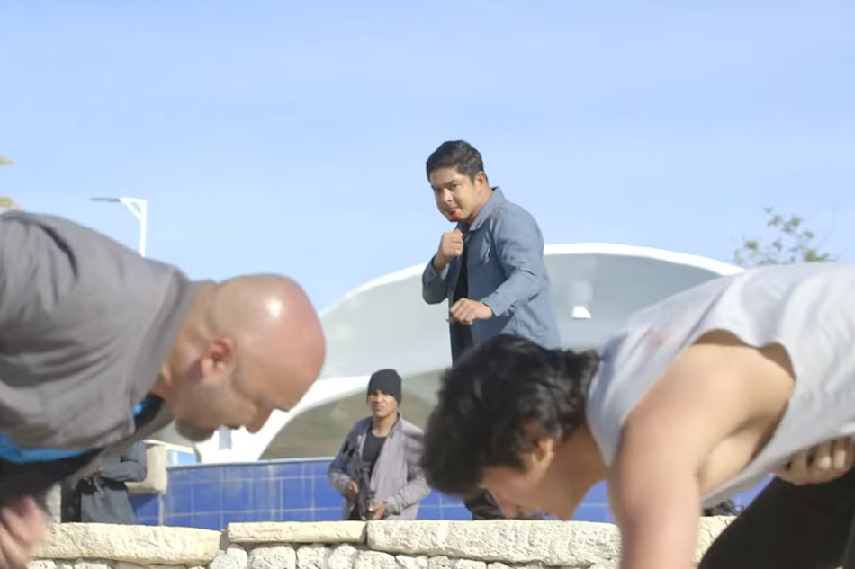 Cardo (Coco Martin) figures in a brawl with Samuel (Michael Flores) and Lucas (Joseph Marco) in the February 3 episode of ‘FPJ’s Ang Probinsyano.’ ABS-CBN