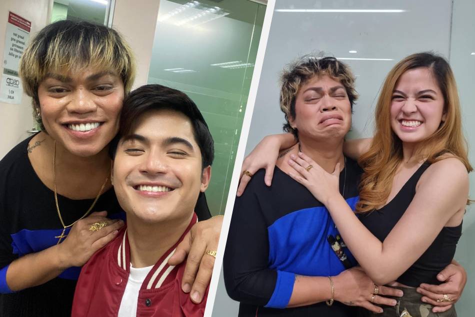 Brenda Mage poses with his former ‘Pinoy Big Brother’ housemates Eian Rances and Alexa Ilacad. Facebook: Brenda Mage