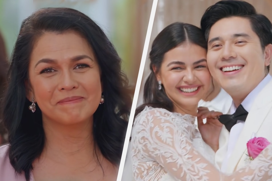 Camille (Janine Gutierrez) and Andrei (Paulo Avelino) get married in front of their family and loved ones in the finale of ‘Marry Me, Marry You.’ ABS-CBN