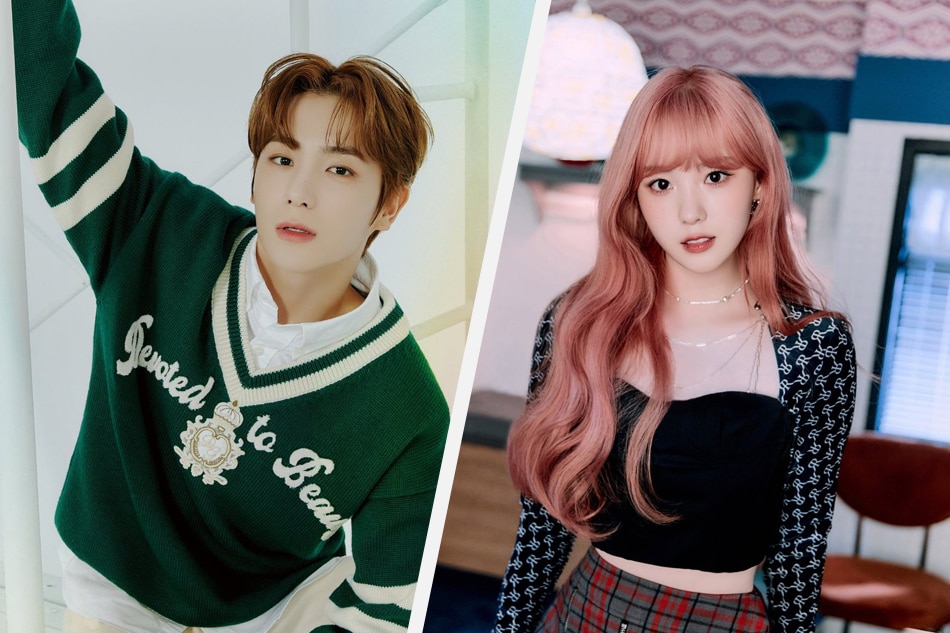 Hyunjae of The Boyz and Chaehyun of Kep1er are among the South Korean idols who have recently tested positive for COVID-19. Photos: Twitter/@IST_THEBOYZ and @official_kep1er