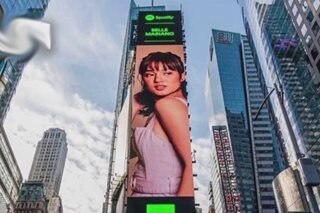 Belle Mariano, tampok sa digital billboard sa New York
