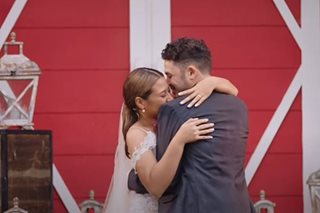 Morissette, Dave Lamar get emotional in wedding video