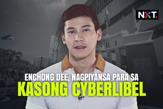 Enchong Dee, nagpiyansa para sa kasong cyberlibel 