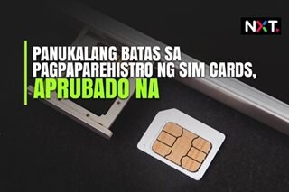 SIM Card Registration Act, aprubado na sa Kongreso 