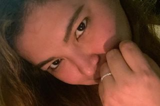 Angel Locsin receives wedding ring for Valentine's Day