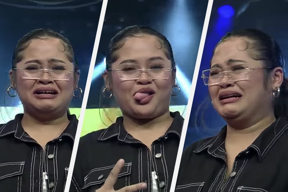 Querubin Llavore reacts to being announced the winner in the February 12 edition of Tawag ng Tanghalan. ABS-CBN