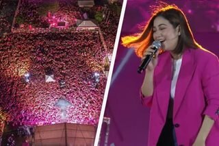 LOOK: Kyla performs for 70,000 people at Leni-Kiko rally