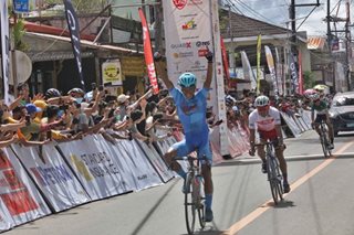 Cycling: Tugawin rules Stage 7, Oranza retains red jersey