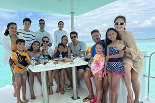 LOOK: Vic Sotto, family enjoy vacation in Amanpulo