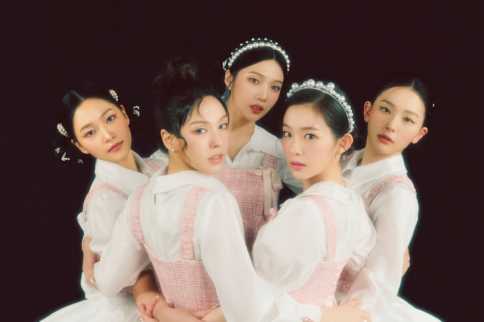 Promotional photo for Red Velvet's new extended play 'The ReVe Festival 2022 - Feel My Rhythm,' released on March 21, 2022. Photo: Twitter/@RVsmtown