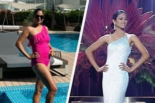 LOOK: Miriam Quiambao recreates Miss Universe pose