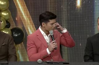 JC de Vera gets emotional at ABS-CBN contract signing