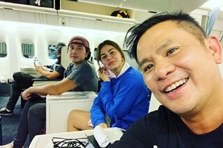 Ogie flies to US with Janine, Paulo for concert tour