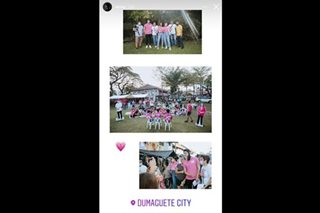 Donny goes house to house in Dumaguete for Leni-Kiko