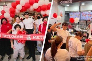 Daniel Padilla opens KFC branch in Tacloban