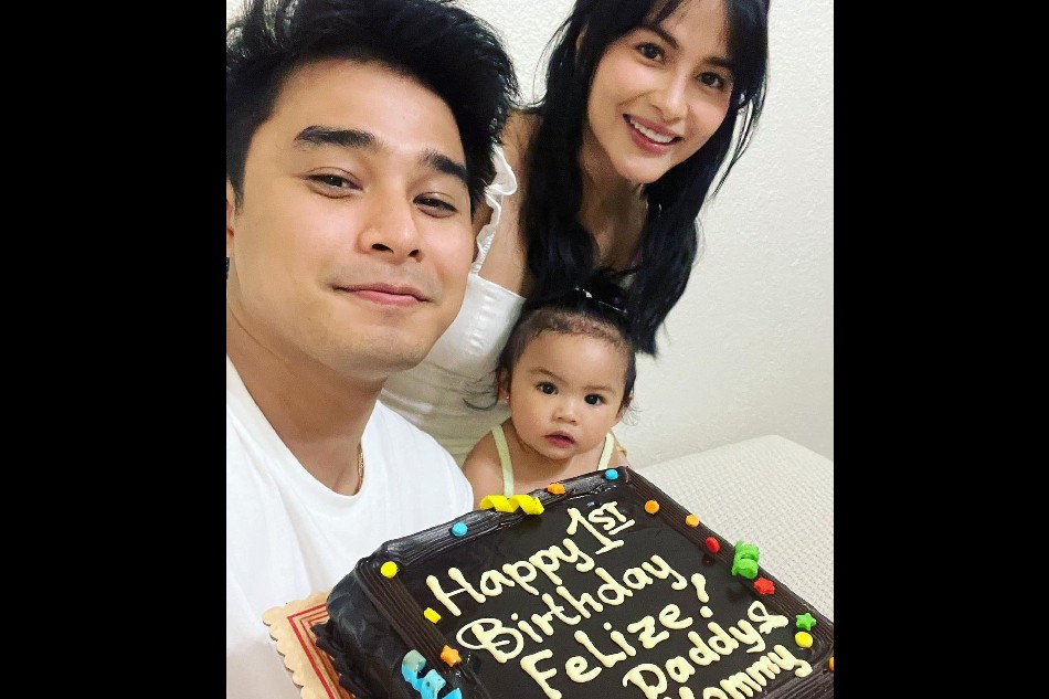 Mccoy vows unconditional love for daughter as she turns one | ABS-CBN News