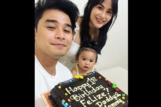 Mccoy vows unconditional love for daughter as she turns one