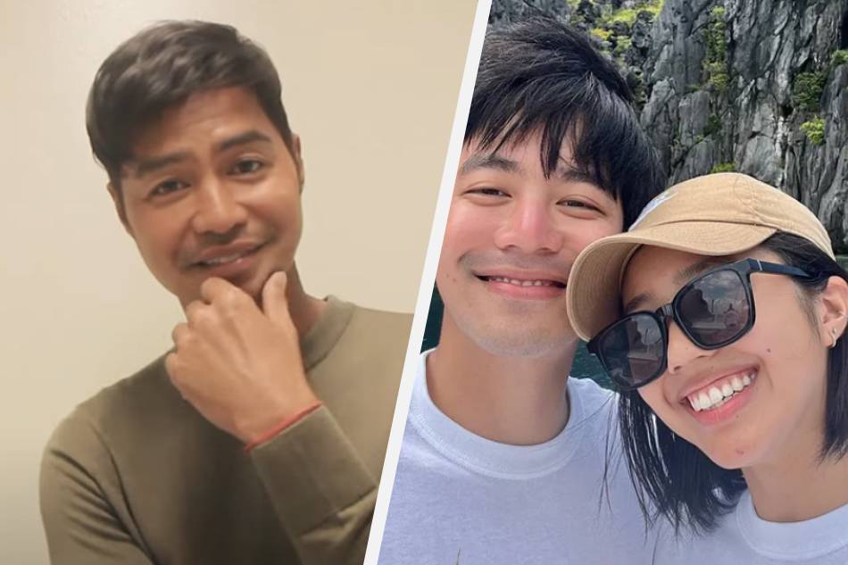 Zanjoe Marudo (left) was asked to share his thoughts about the rumored relationship of Joshua Garcia and Trina Guytingco (right). Screengrab from YouTube, photo from Guytingco