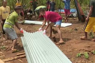 'Odette' victims sa Bucas Grande, dinalhan ng construction materials