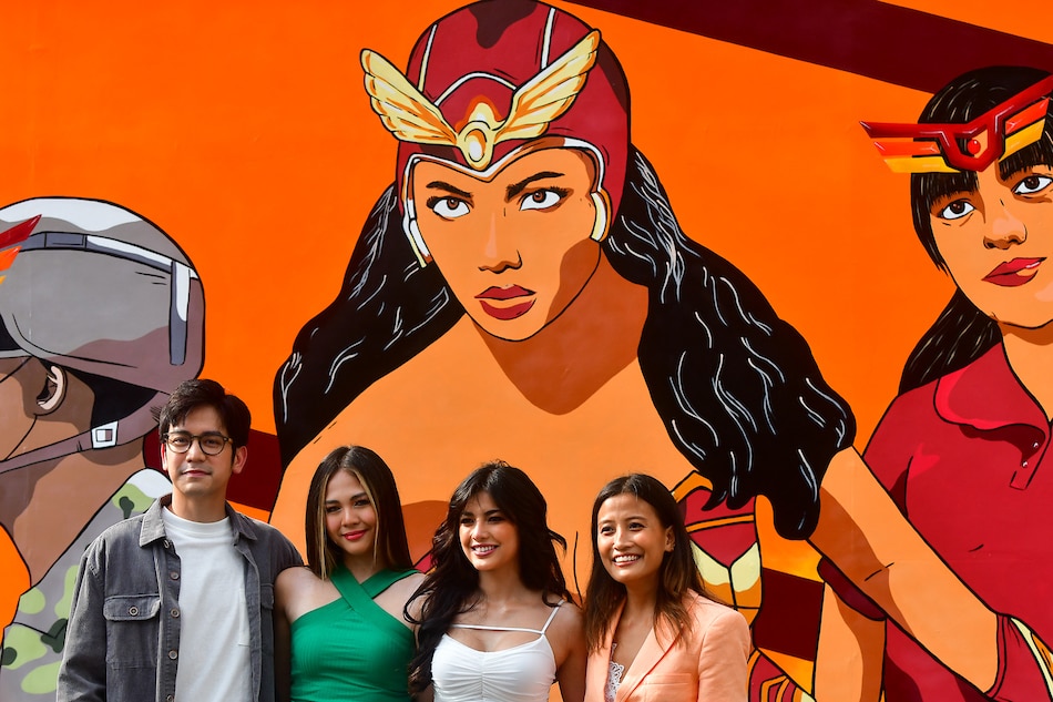 'Darna' mural para sa frontliners pinasinayaan ng cast ABSCBN News