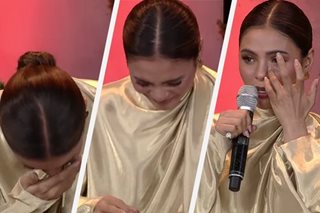 WATCH: Lovi Poe tearful over new ‘family’ in ABS-CBN