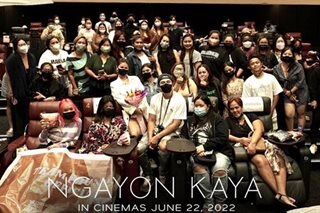 ‘Ngayon Kaya’ rolls out in cinemas in new-normal first