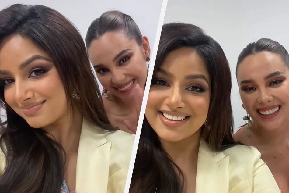 Miss Universe queens Catriona Gray, Harnaaz Sandhu reunite as pageant judges