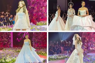 LOOK: Celebrities turn heads in bridal fashion show