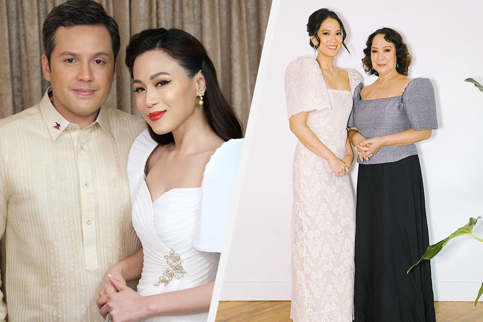 Filmmaker Paul Soriano and actress Toni Gonzaga, as well as actress Isabelle Daza and Miss Universe 1969 Gloria Diaz were among the showbiz personalities who attended the Marcos inauguration on June 30, 2022. Instagram: @stylizedstudio, @isabelledaza