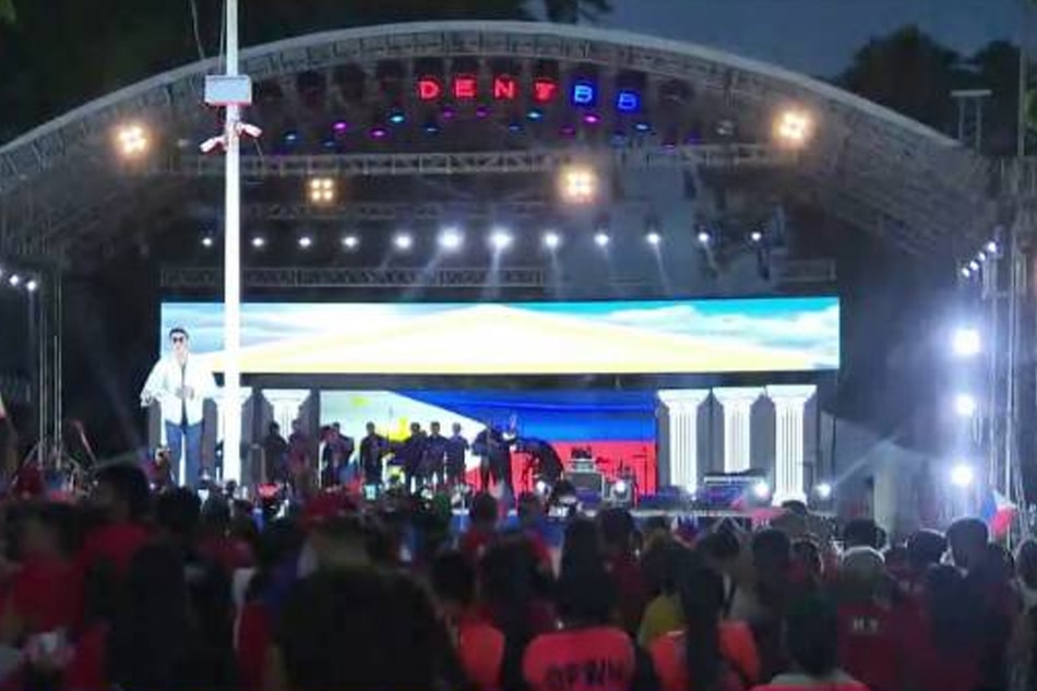 Concert idinaos kasunod ng Marcos inauguration