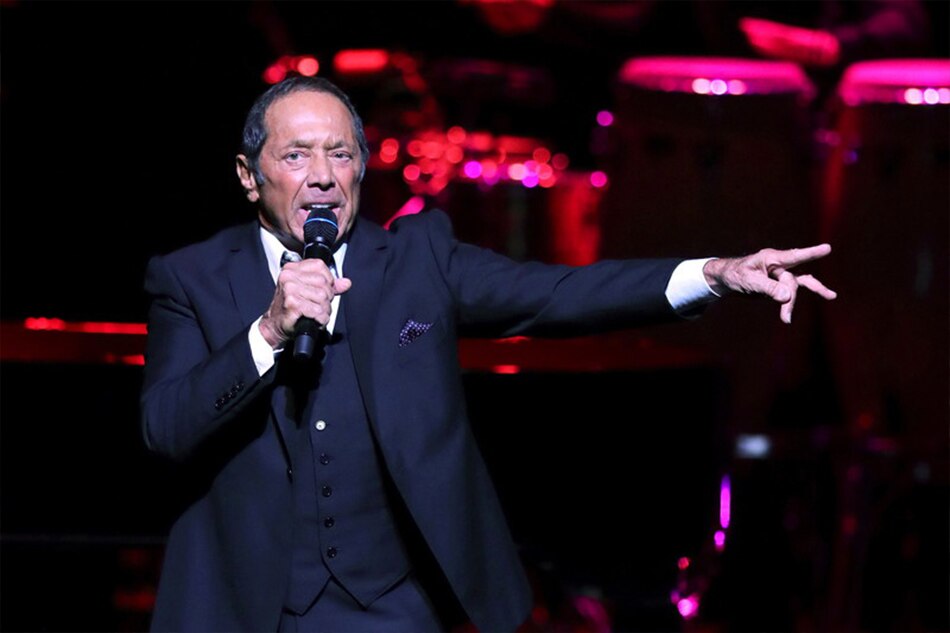 Canadian singer Paul Anka performs at his concert at the Royal Theater in Madrid, July 15, 2019, on the occasion of the 5th edition of the Universal Music Festival 2019. Juanjo Martin, EPA-EFE/file