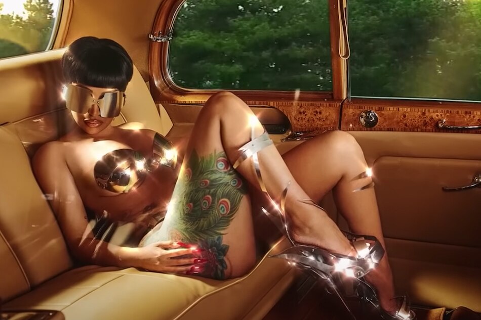  Screengrab from Cardi B's YouTube channel