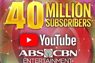 40M subscribers: ABS-CBN marks new YouTube milestone