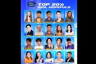 Meet the top 20 'Idol Philippines' hopefuls