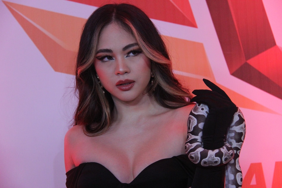 Janella Salvador poses on the red carpet of the media launch of ‘Mars Ravelo’s Darna’ on Monday. Michael Bagtas, ABS-CBN News