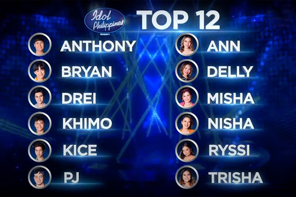 Idol Philippines Top 12