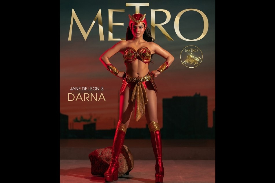 Jane De Leon Poses In Full Darna Outfit For Metro Mag Abs Cbn News