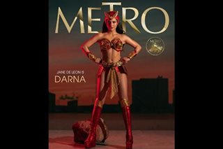 Jane de Leon poses in full Darna outfit for Metro Mag