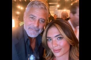 LOOK: Sofia Andres poses with George Clooney