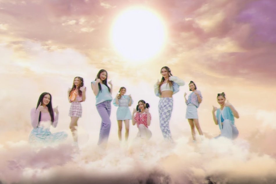 BINI is composed of (from left) Aiah, Stacey, Colet, Maloi, Mikha, Sheena, Gwen, and Jhoanna. Star Music