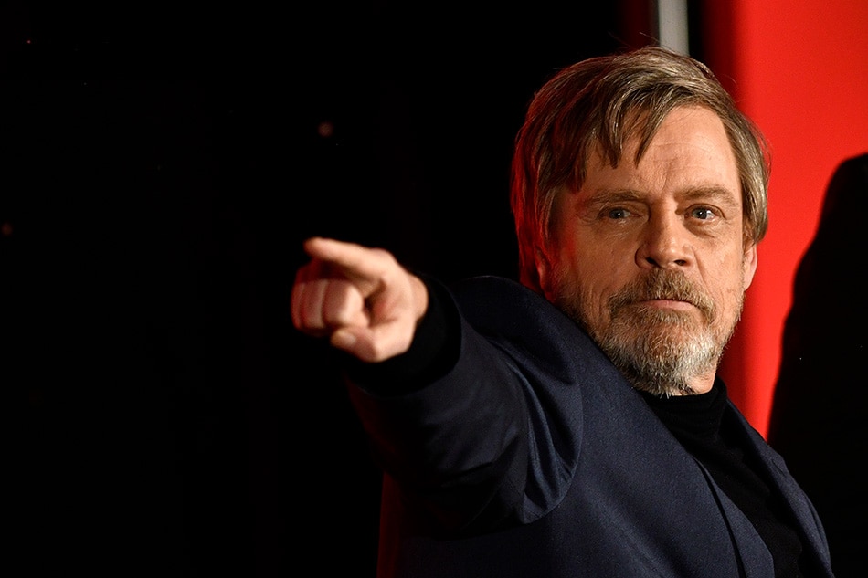 US actor and cast member Mark Hamill gestures during the red carpet event of the upcoming movie ‘Star Wars: The Last Jedi’ in Tokyo, Japan, 06 December 2017. The latest opus of the Star Wars saga will be screened in Japan from 15 December. EPA-EFE/FRANCK ROBICHON