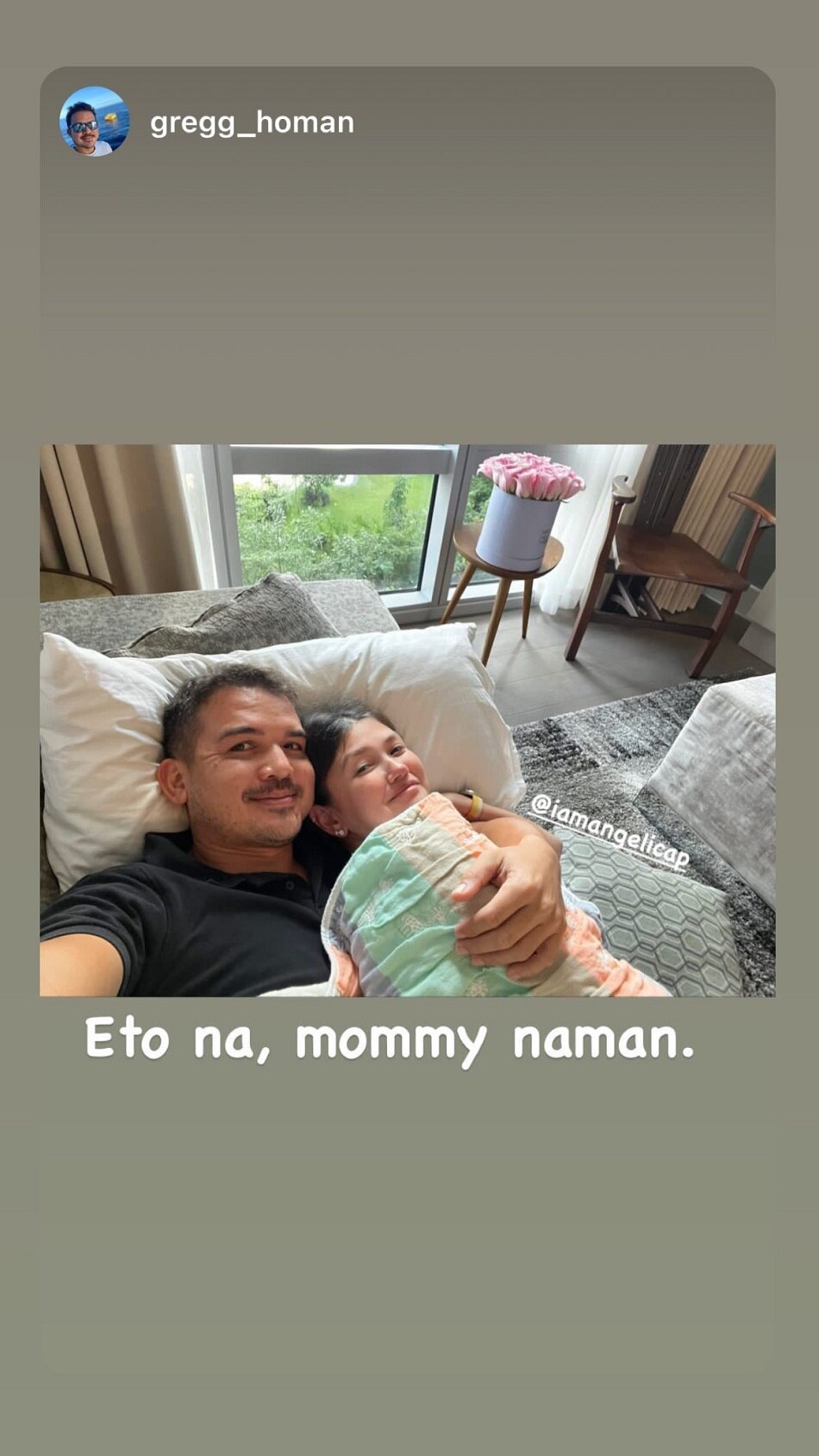 LOOK: Angelica, Partner Take 'shifts' As Parents | ABS-CBN News